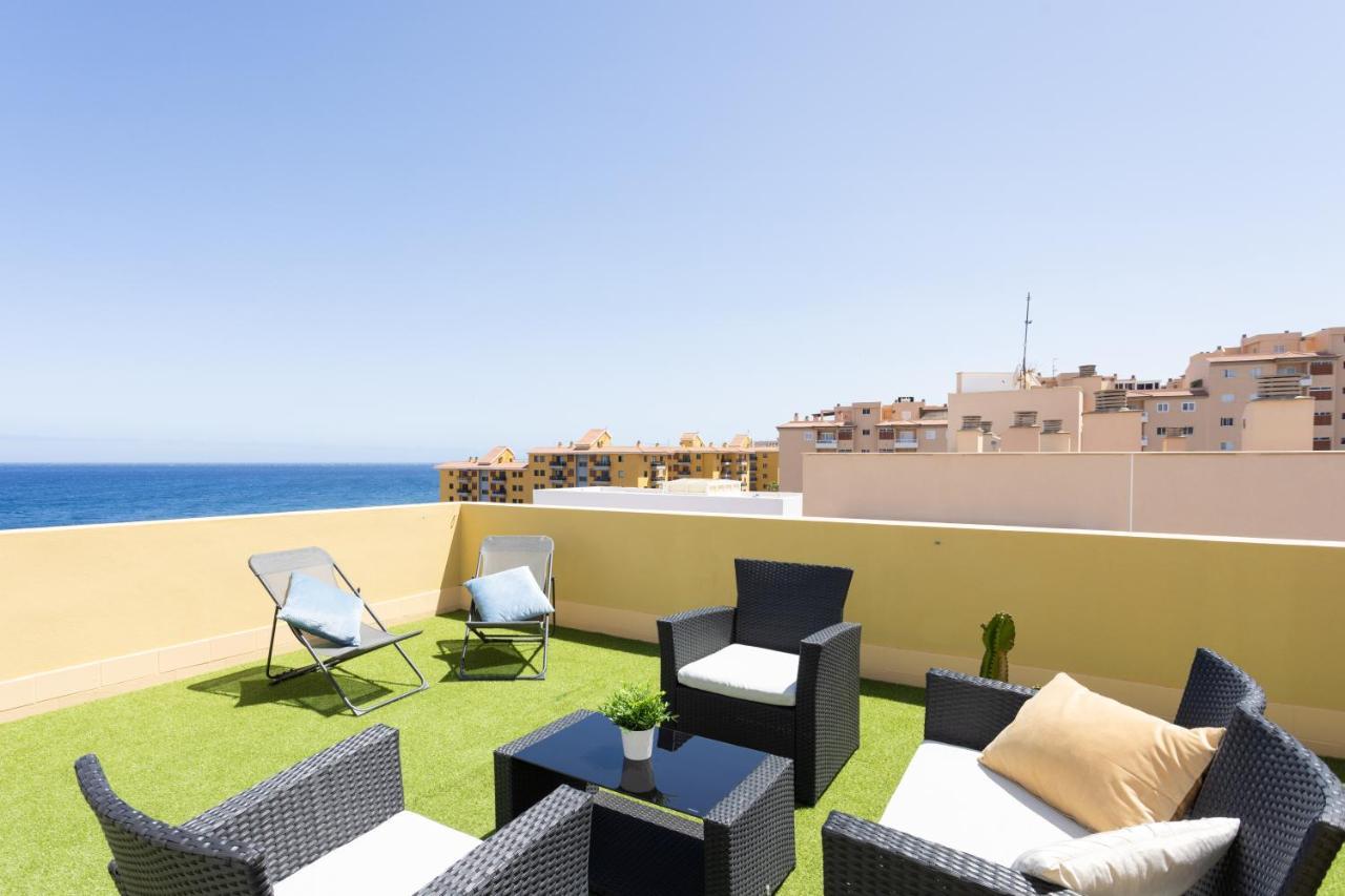 Home2Book Attic Terrace Apt Charming Ocean View 坎德拉里亚 外观 照片